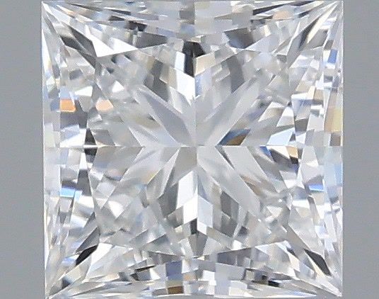 0.57 Carat Princess Shaped, Very Good Cut, D Color, VS1 Clarity, IGI Certified Lab Grown Diamond