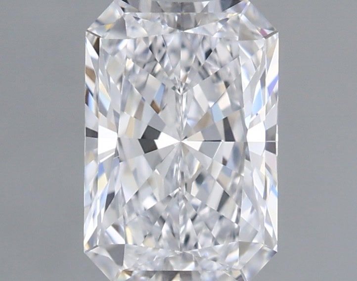 1.02 Carat Radiant Shaped, Ideal Cut, D Color, IF Clarity, IGI Certified Lab Grown Diamond
