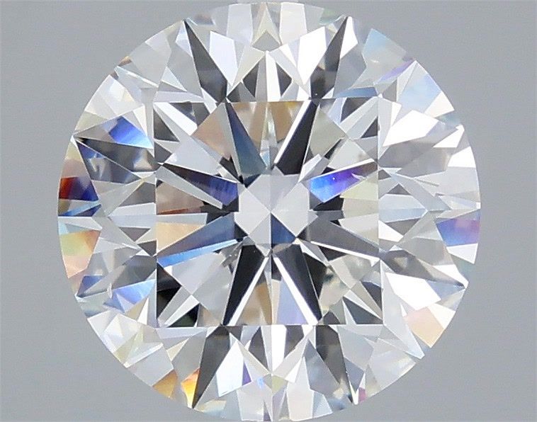 5.01 Carat Round Shaped, Excellent Cut, F Color, VS2 Clarity, IGI Certified Lab Grown Diamond