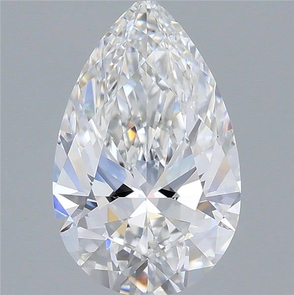 2.07 Carat Pear Shaped, Ideal Cut, D Color, VVS1 Clarity, IGI Certified Lab Grown Diamond
