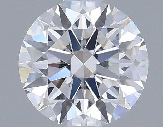 0.33 Carat Round Shaped, Ideal Cut, D Color, VVS2 Clarity, IGI Certified Lab Grown Diamond