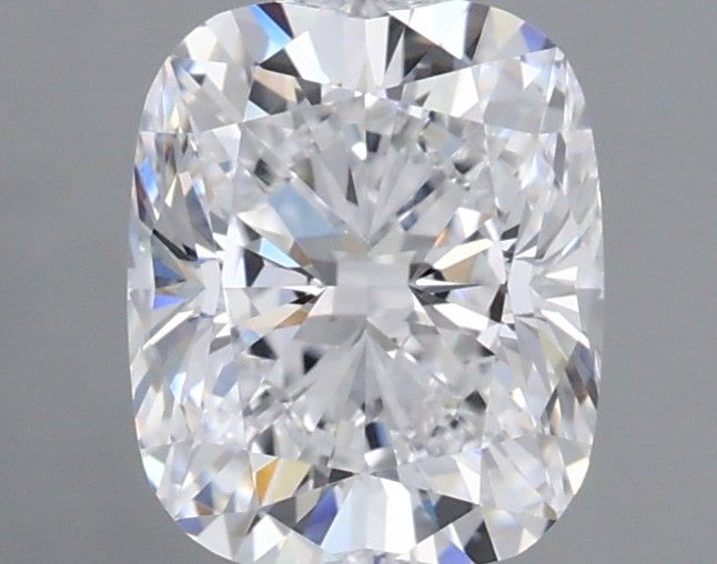 1.04 Carat Cushion Shaped, Ideal Cut, D Color, VVS2 Clarity, IGI Certified Lab Grown Diamond