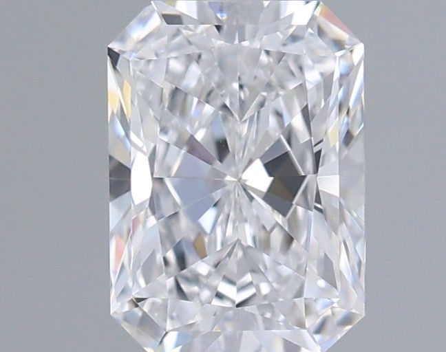 0.94 Carat Radiant Shaped, Ideal Cut, D Color, VVS2 Clarity, IGI Certified Lab Grown Diamond