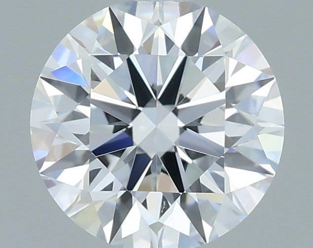 0.53 Carat Round Shaped, Ideal Cut, E Color, VS1 Clarity, IGI Certified Lab Grown Diamond