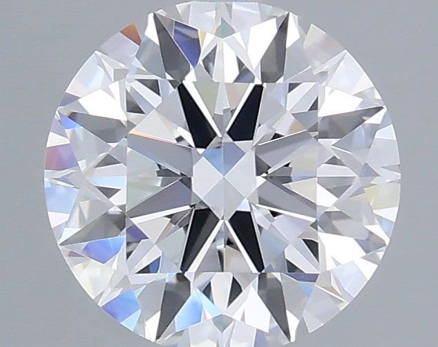 1.53 Carat Round Shaped, Ideal Cut, D Color, VVS1 Clarity, IGI Certified Lab Grown Diamond