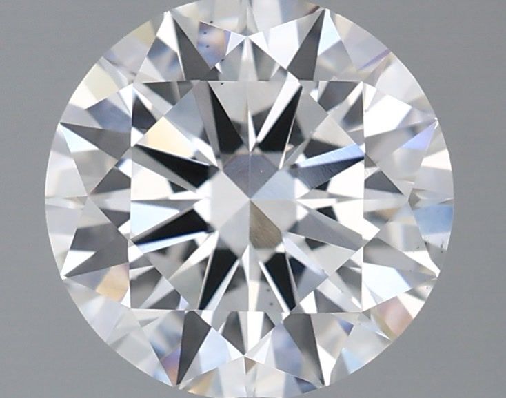 2.01 Carat Round Shaped, Excellent Cut, E Color, VS2 Clarity, IGI Certified Lab Grown Diamond