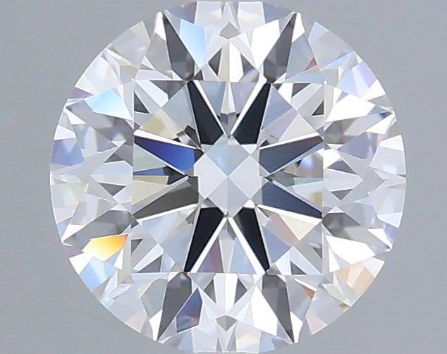 1.52 Carat Round Shaped, Ideal Cut, D Color, VVS2 Clarity, IGI Certified Lab Grown Diamond
