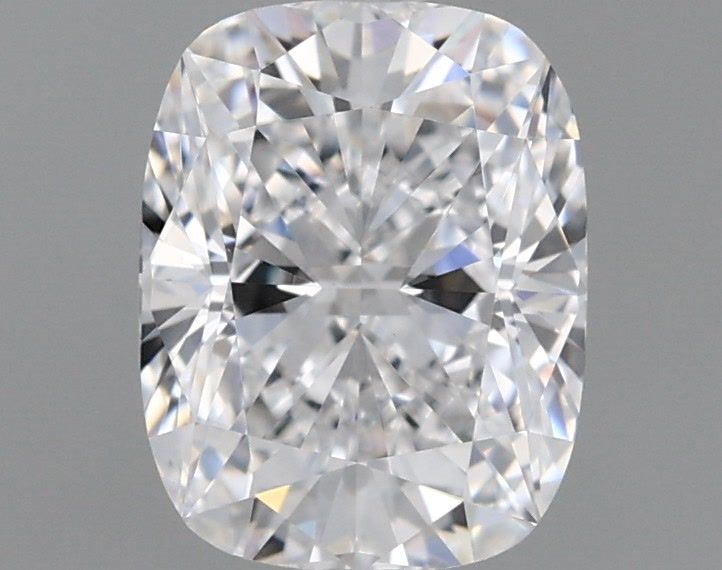 1.02 Carat Cushion Shaped, Ideal Cut, D Color, VVS2 Clarity, IGI Certified Lab Grown Diamond