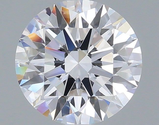 1.55 Carat Round Shaped, Ideal Cut, D Color, IF Clarity, IGI Certified Lab Grown Diamond