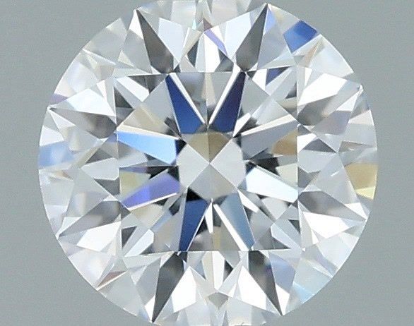 0.53 Carat Round Shaped, Ideal Cut, D Color, VS1 Clarity, IGI Certified Lab Grown Diamond