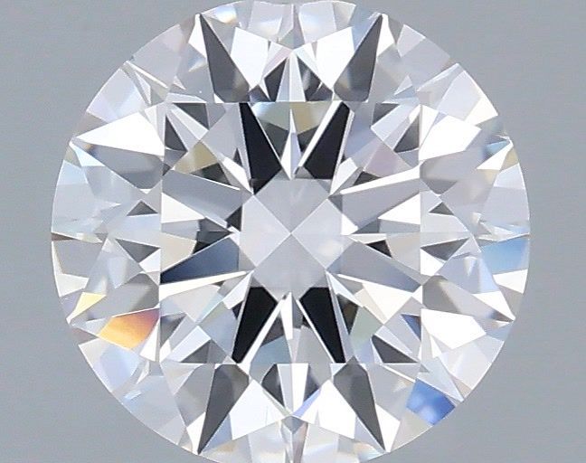 1.09 Carat Round Shaped, Ideal Cut, D Color, VVS2 Clarity, IGI Certified Lab Grown Diamond