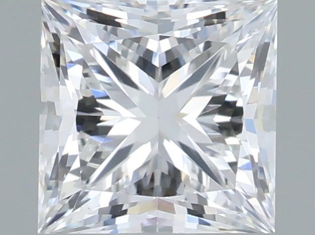 1.03 Carat Princess Shaped, Very Good Cut, E Color, VVS2 Clarity, IGI Certified Lab Grown Diamond