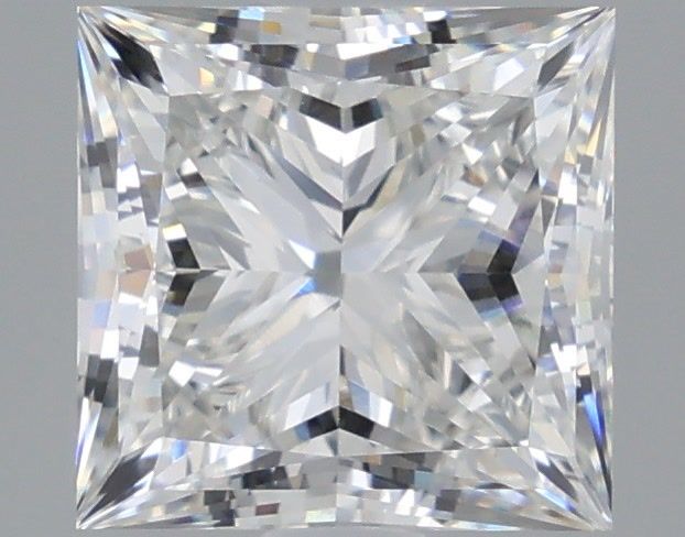 3.01 Carat Princess Shaped, Ideal Cut, F Color, VVS2 Clarity, IGI Certified Lab Grown Diamond