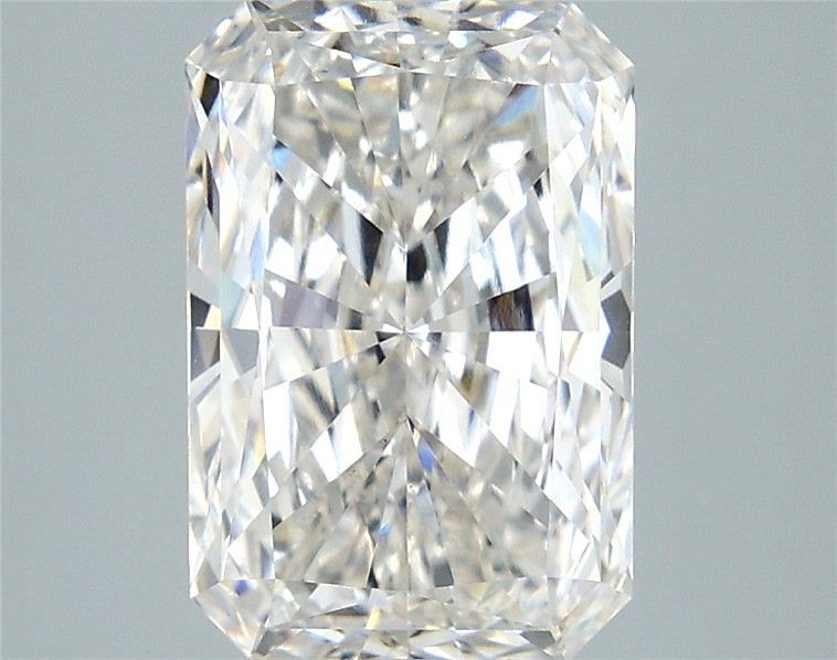 3.08 Carat Radiant Shaped, Excellent Cut, G Color, VS1 Clarity, IGI Certified Lab Grown Diamond