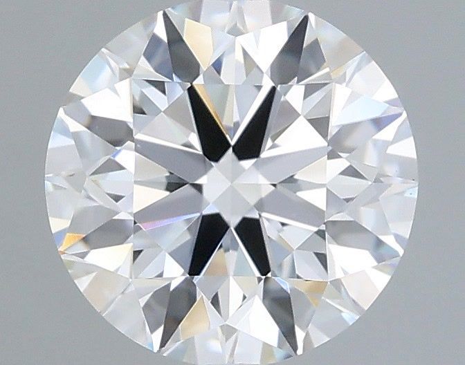 1.24 Carat Round Shaped, Excellent Cut, D Color, VVS2 Clarity, IGI Certified Lab Grown Diamond