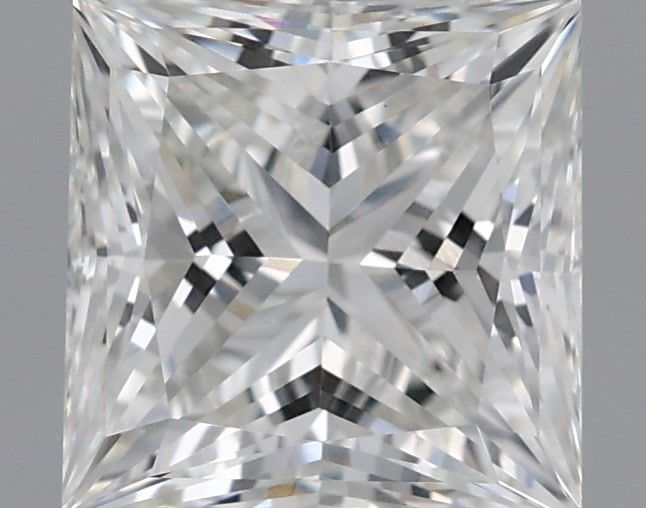 1.17 Carat Princess Shaped, Very Good Cut, F Color, VVS2 Clarity, IGI Certified Lab Grown Diamond