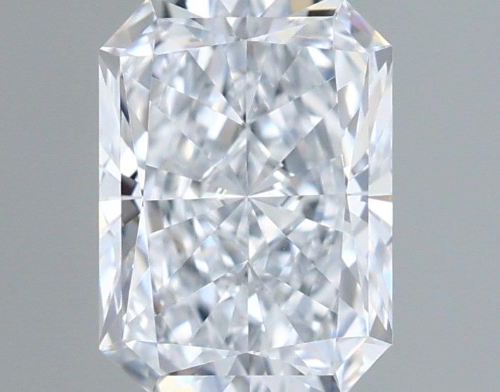1.03 Carat Radiant Shaped, Excellent Cut, E Color, IF Clarity, IGI Certified Lab Grown Diamond