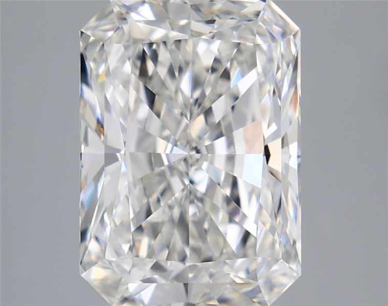 4.22 Carat Radiant Shaped, Very Good Cut, F Color, VVS2 Clarity, IGI Certified Lab Grown Diamond
