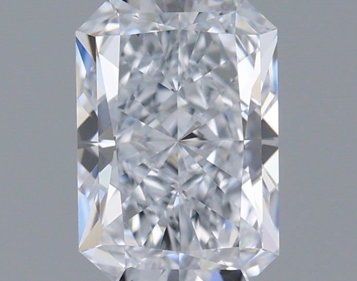 1.00 Carat Radiant Shaped, Ideal Cut, E Color, VVS1 Clarity, IGI Certified Lab Grown Diamond