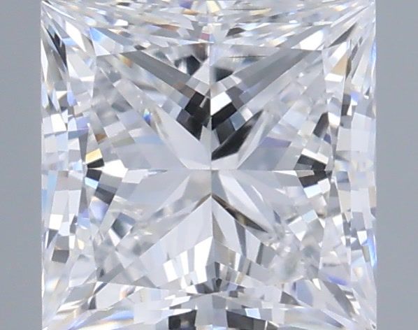 1.01 Carat Princess Shaped, Very Good Cut, D Color, VS2 Clarity, IGI Certified Lab Grown Diamond