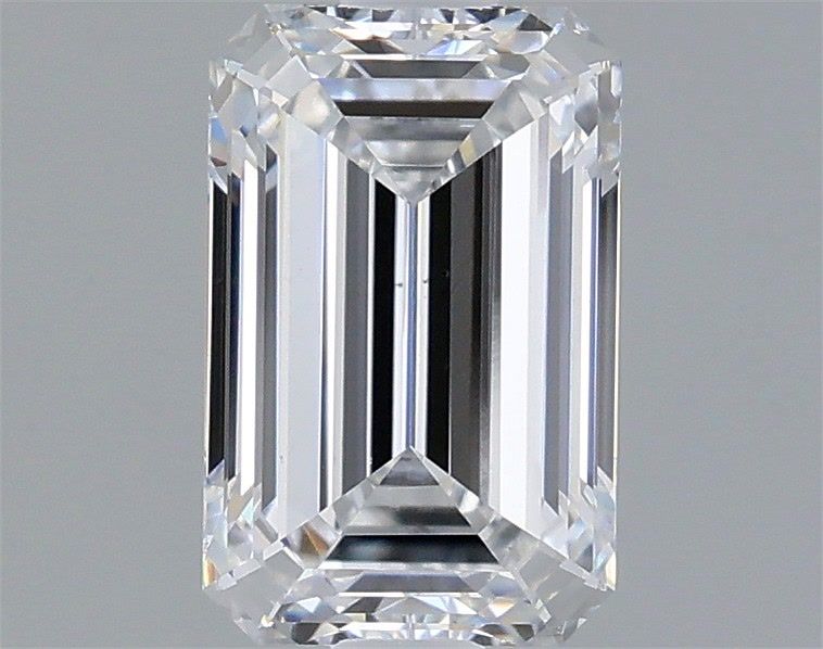 1.21 Carat Emerald Shaped, Ideal Cut, E Color, VS2 Clarity, IGI Certified Lab Grown Diamond