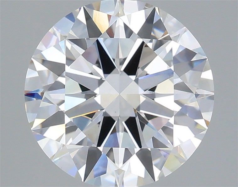 3.08 Carat Round Shaped, Excellent Cut, F Color, VS1 Clarity, IGI Certified Lab Grown Diamond