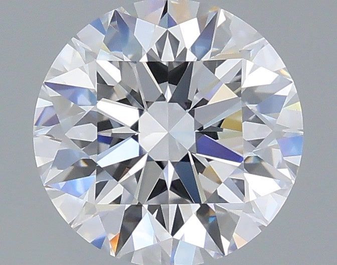 2.35 Carat Round Shaped, Excellent Cut, D Color, VVS1 Clarity, IGI Certified Lab Grown Diamond