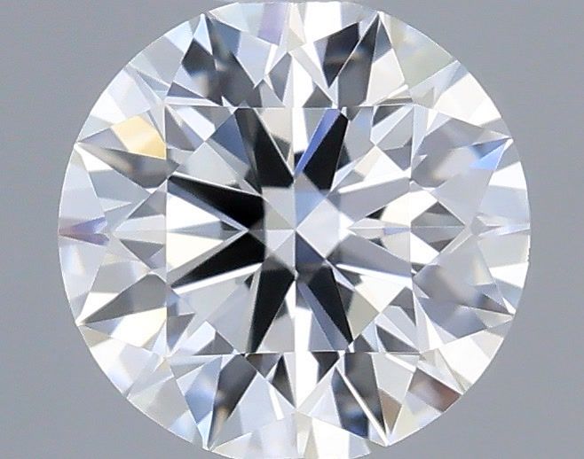 0.38 Carat Round Shaped, Excellent Cut, E Color, VVS1 Clarity, IGI Certified Lab Grown Diamond