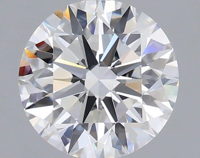 1.34 Carat Round Shaped, Excellent Cut, D Color, VVS2 Clarity, IGI Certified Lab Grown Diamond