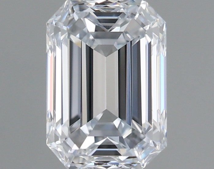 1.01 Carat Emerald Shaped, Ideal Cut, E Color, VVS1 Clarity, IGI Certified Lab Grown Diamond