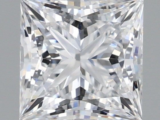 1.13 Carat Princess Shaped, Ideal Cut, D Color, VVS1 Clarity, IGI Certified Lab Grown Diamond
