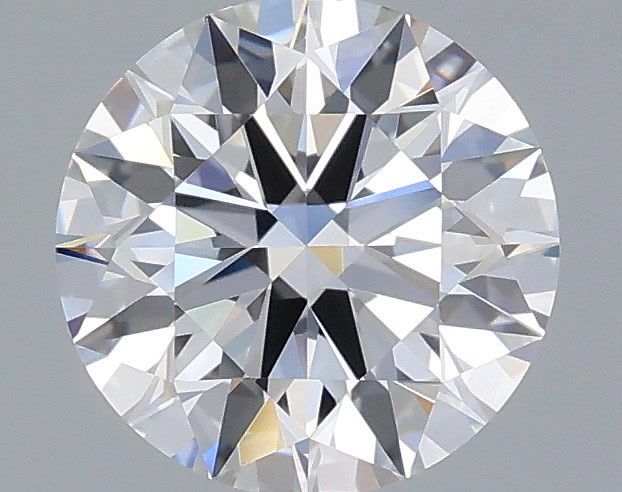 1.54 Carat Round Shaped, Ideal Cut, D Color, VVS2 Clarity, IGI Certified Lab Grown Diamond