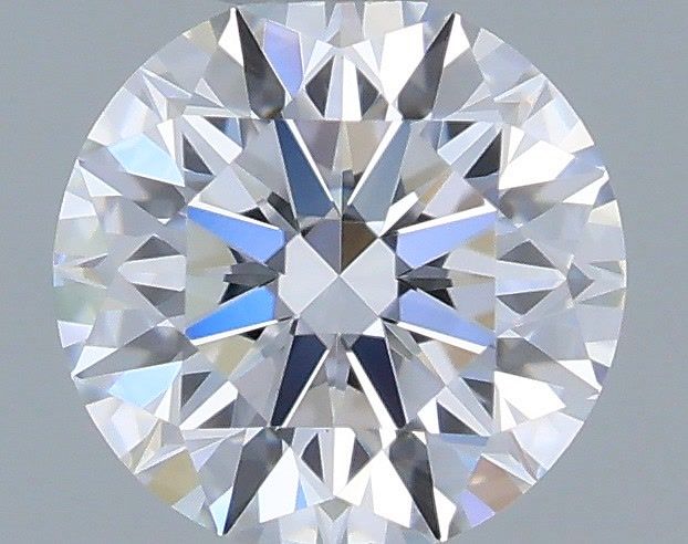 0.34 Carat Round Shaped, Ideal Cut, D Color, VVS2 Clarity, IGI Certified Lab Grown Diamond