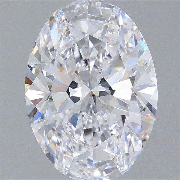 2.08 Carat Oval Shaped, Very Good Cut, D Color, VVS1 Clarity, IGI Certified Lab Grown Diamond