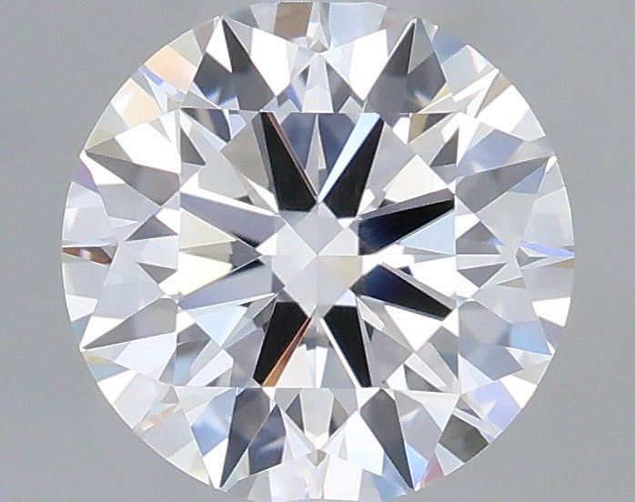 1.08 Carat Round Shaped, Ideal Cut, D Color, VS2 Clarity, IGI Certified Lab Grown Diamond