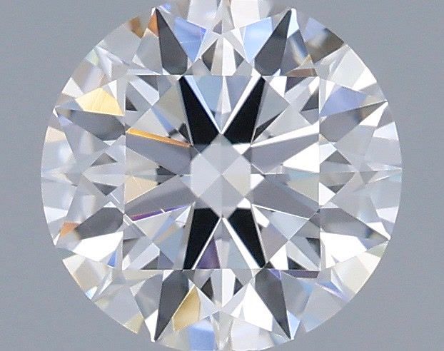 1.08 Carat Round Shaped, Ideal Cut, D Color, VVS2 Clarity, IGI Certified Lab Grown Diamond