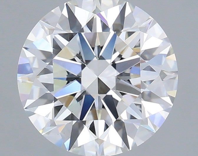 2.10 Carat Round Shaped, Ideal Cut, E Color, VVS2 Clarity, IGI Certified Lab Grown Diamond