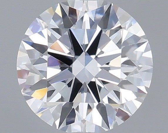 0.33 Carat Round Shaped, Ideal Cut, D Color, VVS2 Clarity, IGI Certified Lab Grown Diamond