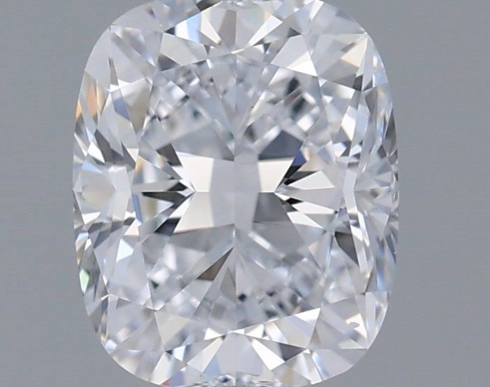 1.03 Carat Cushion Shaped, Ideal Cut, D Color, VVS2 Clarity, IGI Certified Lab Grown Diamond