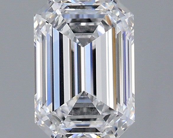 1.05 Carat Emerald Shaped, Very Good Cut, D Color, VS1 Clarity, IGI Certified Lab Grown Diamond