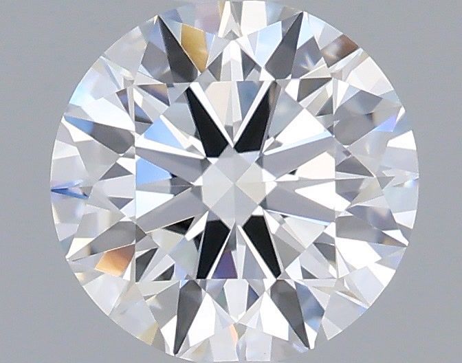 1.06 Carat Round Shaped, Ideal Cut, D Color, VVS2 Clarity, IGI Certified Lab Grown Diamond