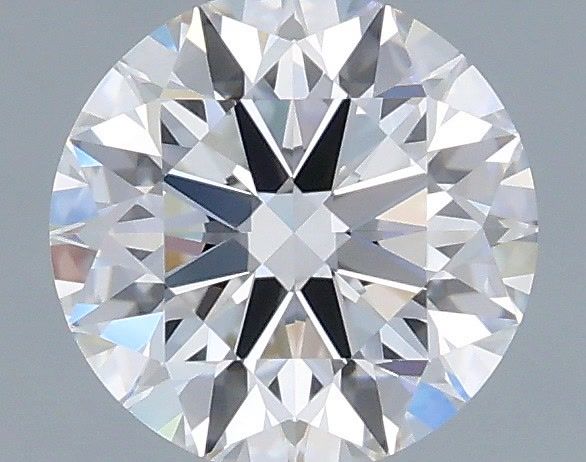 1.08 Carat Round Shaped, Ideal Cut, D Color, VVS2 Clarity, IGI Certified Lab Grown Diamond