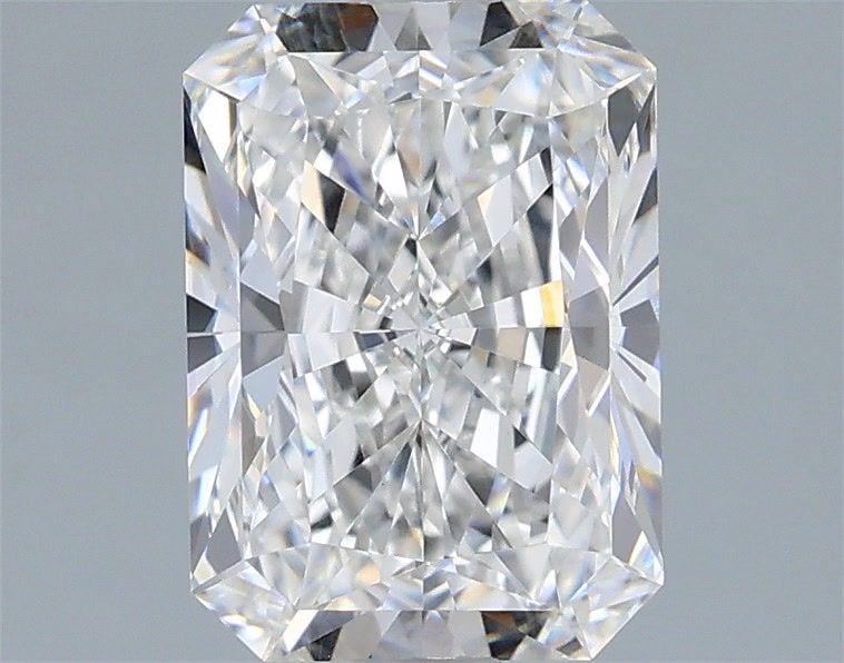 2.06 Carat Radiant Shaped, Very Good Cut, F Color, VVS2 Clarity, IGI Certified Lab Grown Diamond