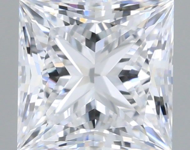 1.21 Carat Princess Shaped, Ideal Cut, D Color, VVS1 Clarity, IGI Certified Lab Grown Diamond