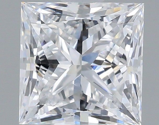 1.04 Carat Princess Shaped, Very Good Cut, D Color, VVS2 Clarity, IGI Certified Lab Grown Diamond