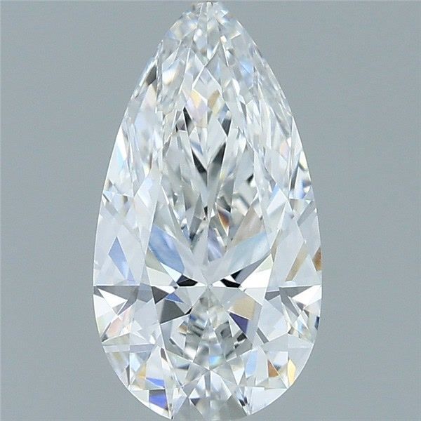 1.02 Carat Pear Shaped, Ideal Cut, E Color, VS1 Clarity, IGI Certified Lab Grown Diamond