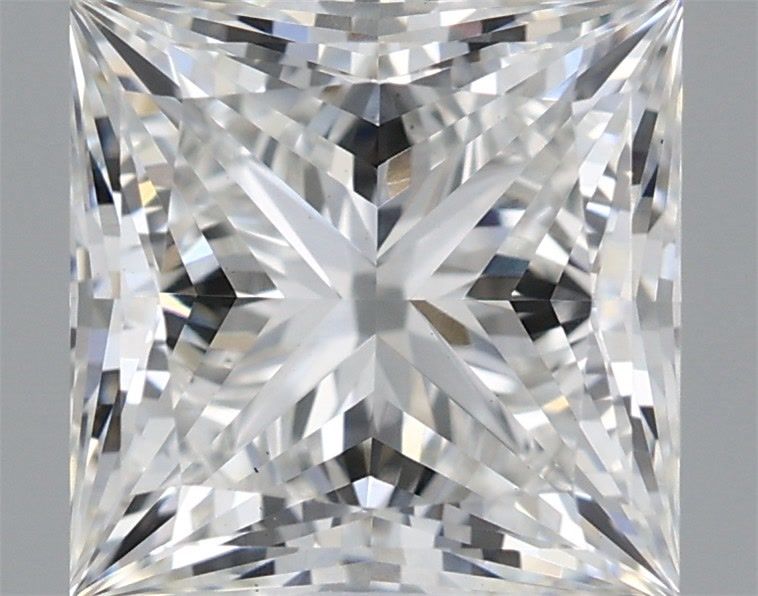 2.31 Carat Princess Shaped, Ideal Cut, G Color, VS1 Clarity, IGI Certified Lab Grown Diamond