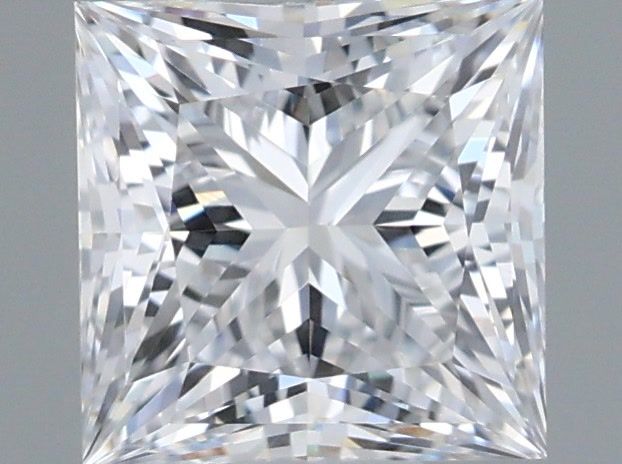 1.03 Carat Princess Shaped, Very Good Cut, D Color, VVS1 Clarity, IGI Certified Lab Grown Diamond