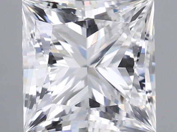 1.10 Carat Princess Shaped, Ideal Cut, D Color, VS1 Clarity, IGI Certified Lab Grown Diamond