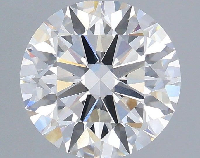 2.06 Carat Round Shaped, Ideal Cut, F Color, VVS2 Clarity, IGI Certified Lab Grown Diamond